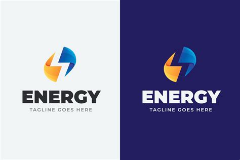 Gradient flat design energy logo template 20313877 Vector Art at Vecteezy