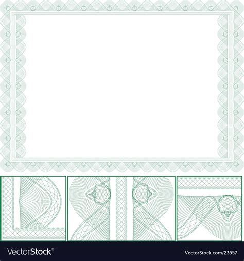 Certificate border Royalty Free Vector Image - VectorStock