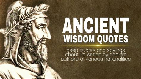 Ancient Wisdom Quotes, life quotes and sayings. - YouTube