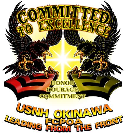 USNH Okinawa FCPOA Military Decal - Military Outfitters