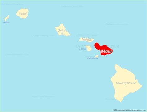 Maui Map | Hawaii, USA | Map of Maui Island