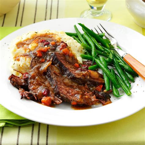 Beef Roast with Cranberry Gravy Recipe | Taste of Home