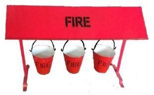 Fire Bucket Stand With Canopy | Fire Sand Buckets Price