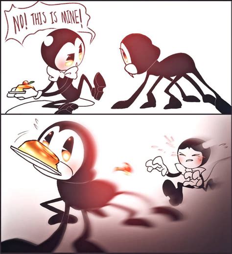 It's My Custard! by VanxllaVixen | Bendy and the ink machine, Funny art memes, Fan art