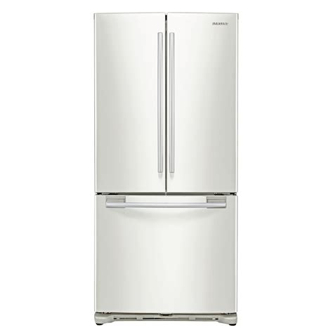 Samsung RF217ACWP 20.0 cu. ft. French-Door Bottom-Freezer Refrigerator, White