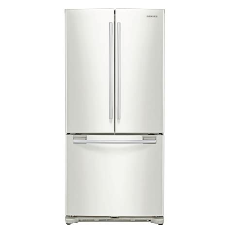 Samsung RF217ACWP 20.0 cu. ft. French-Door Bottom-Freezer Refrigerator, White