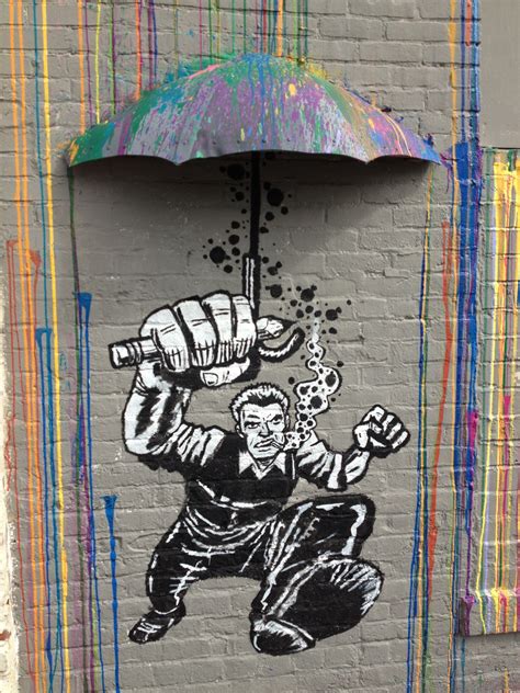 Free Images : screen, rain, wall, umbrella, color, colorful, graffiti, art, protection 5283x4000 ...