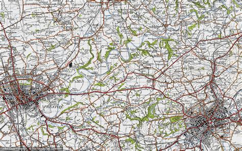 Old Maps of Samlesbury Aerodrome, Lancashire - Francis Frith