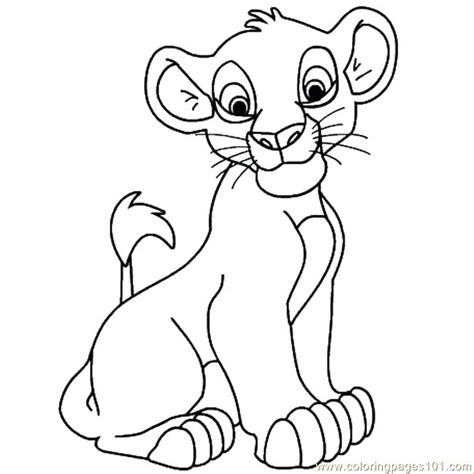 Simba Coloring Pages at GetColorings.com | Free printable colorings pages to print and color