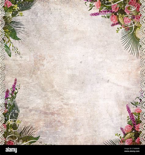 vintage wedding background Stock Photo - Alamy