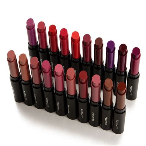 Sephora Lip Last Matte Lipsticks Swatches | Lipstick, Sephora lip, Liquid lipstick set