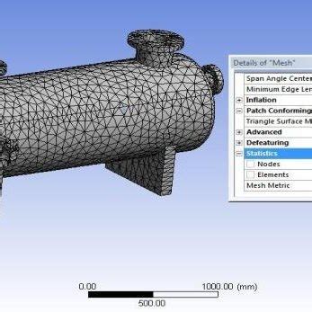 Mesh of Elliptical head | Download Scientific Diagram