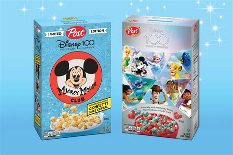 Two new cereals and a Walmart-only collector’s tin celebrate Disney’s 100th anniversary ...