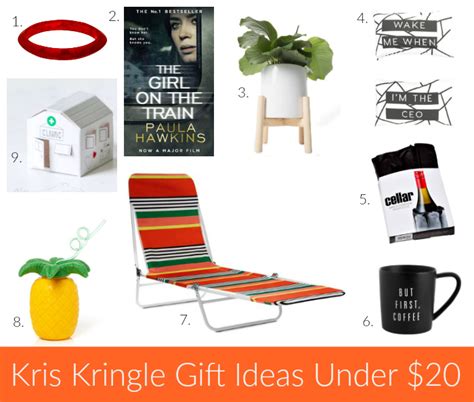 25 Kris Kringle Gift Ideas Under $25 (Christmas 2016) - Style & Shenanigans