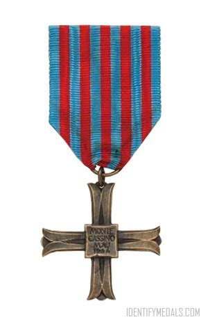 The Monte Cassino Commemorative Cross - Polish Medals WW2