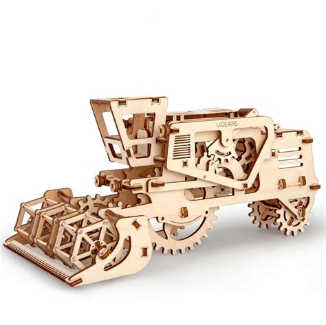 3D Mechanical Puzzles | Mechanical model, Combine harvester, Mechanical ...