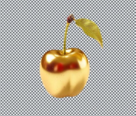 Premium PSD | Beautiful golden cherry wood isolated on transparent ...