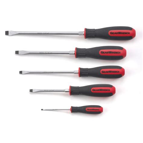 Slotted Screwdriver Set - 5-Pc by GearWrench