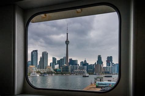 Photo of the Day: Island Airport Ferry Window Seat | UrbanToronto