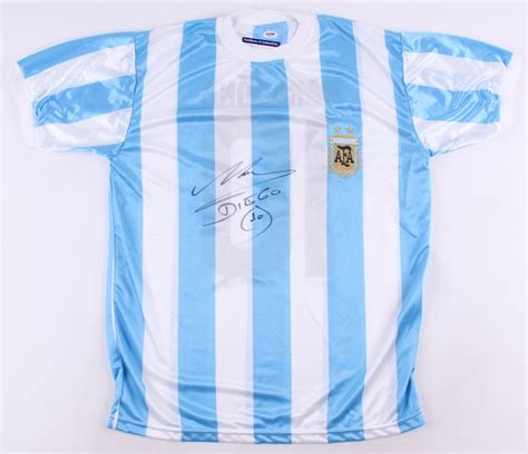 Diego Maradona Signed Argentina 1986 World Cup Jersey (PSA COA) | Pristine Auction