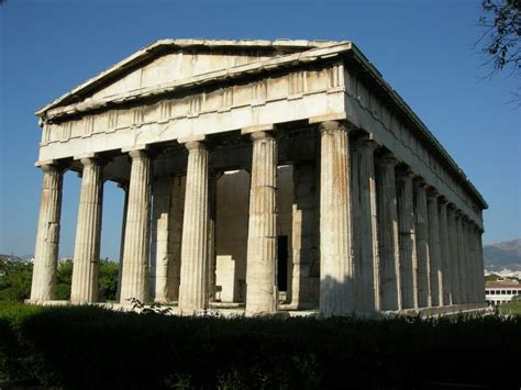 Temple of Hephaestus | Monuments, Grece, Grece antique