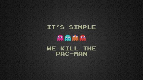 2560x1440 Resolution pacman, quote, characters 1440P Resolution Wallpaper - Wallpapers Den