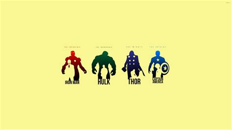 Minimalist Marvel Wallpaper - WallpaperSafari