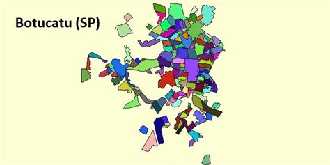 Bairros de Botucatu (SHP) - Gismaps Sistemas