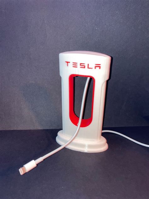 TESLA SUPERCHARGER Tesla Phone Charger Tesla Super Charger | Etsy