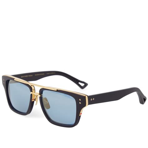 Dita Mach-Three Sunglasses Matte Navy & Blue | END. (US)