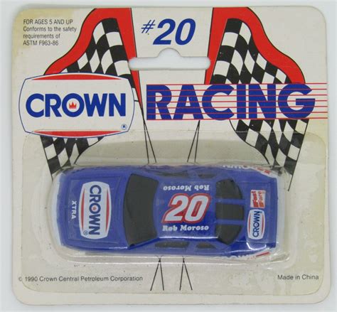 Rob Moroso NASCAR Racing Champions 1990 Crown Racing 1:64 Diecast Car | eBay