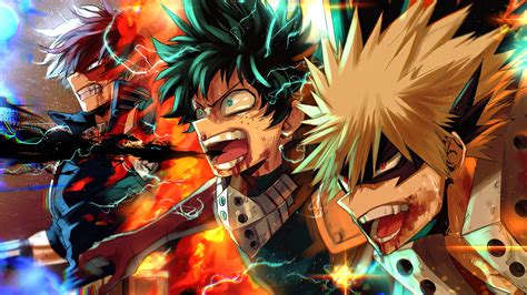 1600x900 Resolution My Hero Academia 4k Cool Art 1600x900 Resolution Wallpaper - Wallpapers Den