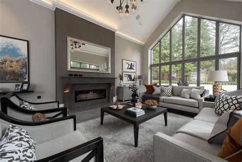 Modern Black And Grey Living Room Ideas