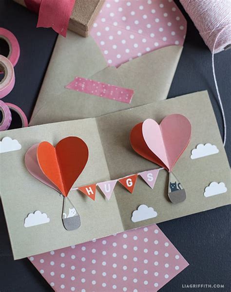 5 tarjetas de San Valentín - Pequeocio