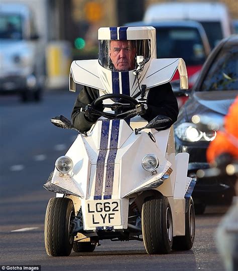 Jeremy Clarkson: TV host looks like a Toy Story character as he unveils world's smallest car ...