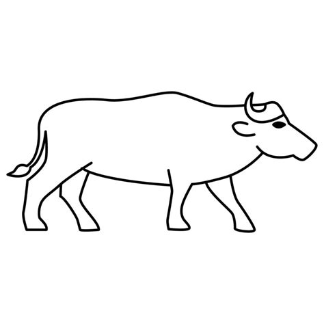 Bull icon vector 22168916 Vector Art at Vecteezy