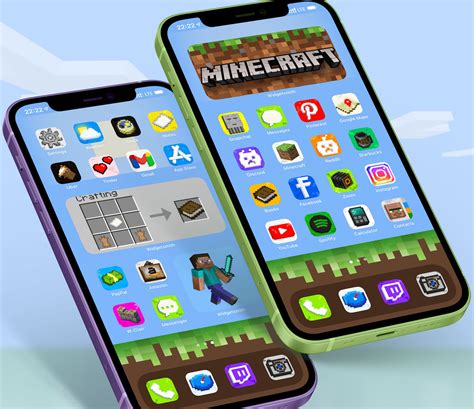 Minecraft App Icons - Free Aesthetic App Icons for iOS 14 & Android ⛏📲