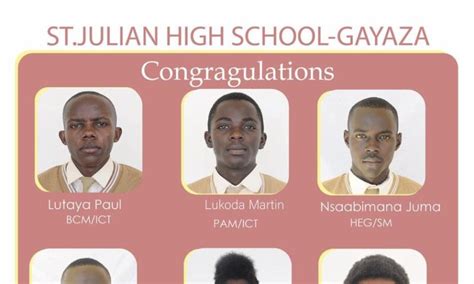 St Julian High School Gayaza Shines In 2023 UACE Results- Check Out Their Excellent Performance ...