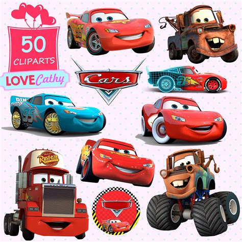 Cars Lightning Mcqueen Vector Digital Decals Clipart Eps Png Pdf | My XXX Hot Girl