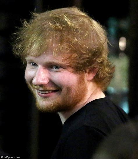 Ed Sheeran reveals thinning head of hair as he enjoys a night out Down Under | Daily Mail Online