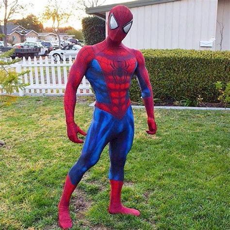 The Amazing Spiderman Costume 3D Original Film Halloween Spandex ...