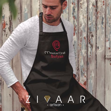 Masterchef Personalised Kitchen Apron - Zivaar Artisan