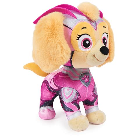 PAW Patrol: The Mighty Movie, Skye 12-inch Tall Premium Plush Toy for ...