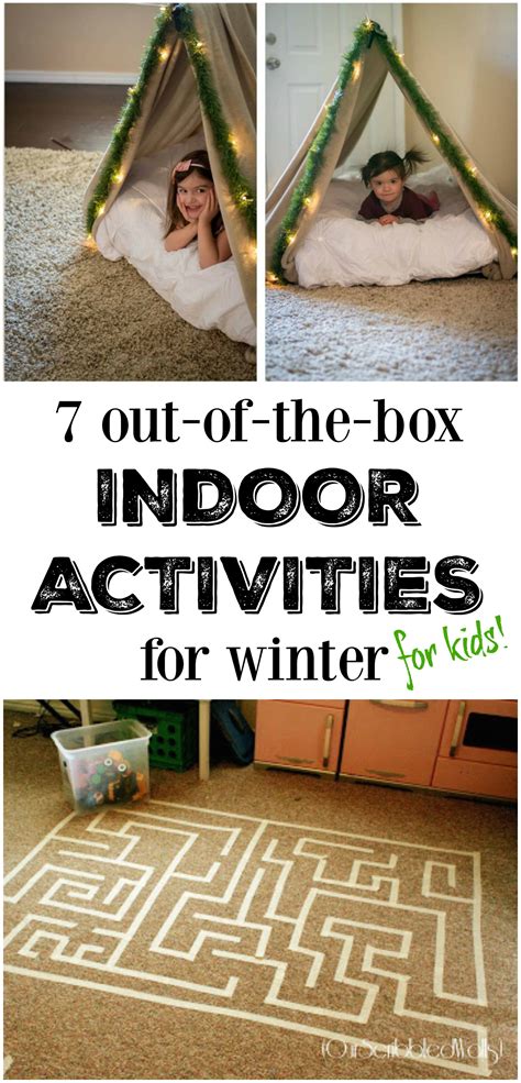 7 Out-of-the-box Indoor Winter Activities for Kids - The Realistic Mama