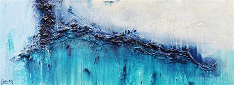 Blue Abstract Painting at PaintingValley.com | Explore collection of ...