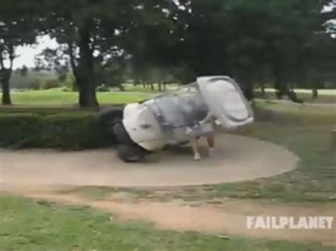 Golf Cart Crashes Compilation Is a Hole in One [VIDEO]