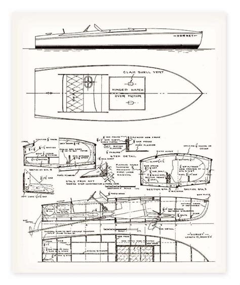 Classic Speed Boat Plans ~ My Boat Plans