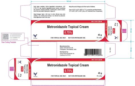 Metronidazole Cream: Package Insert / Prescribing Info