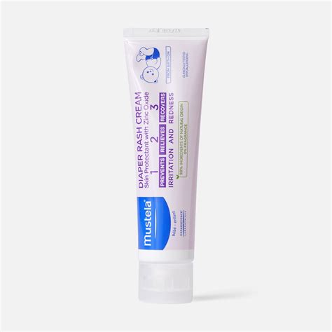 Mustela Diaper Rash Cream, 3.8 oz.