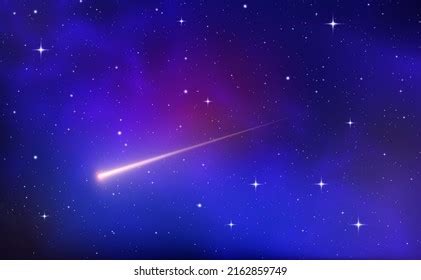 Shooting Star Background Against Dark Blue Stock Vector (Royalty Free) 2167515359 | Shutterstock